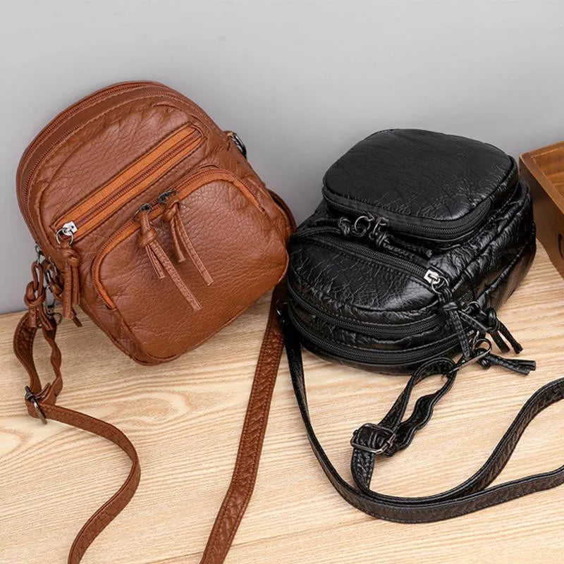 Ella™ - Elegant Læder Skuldertaske