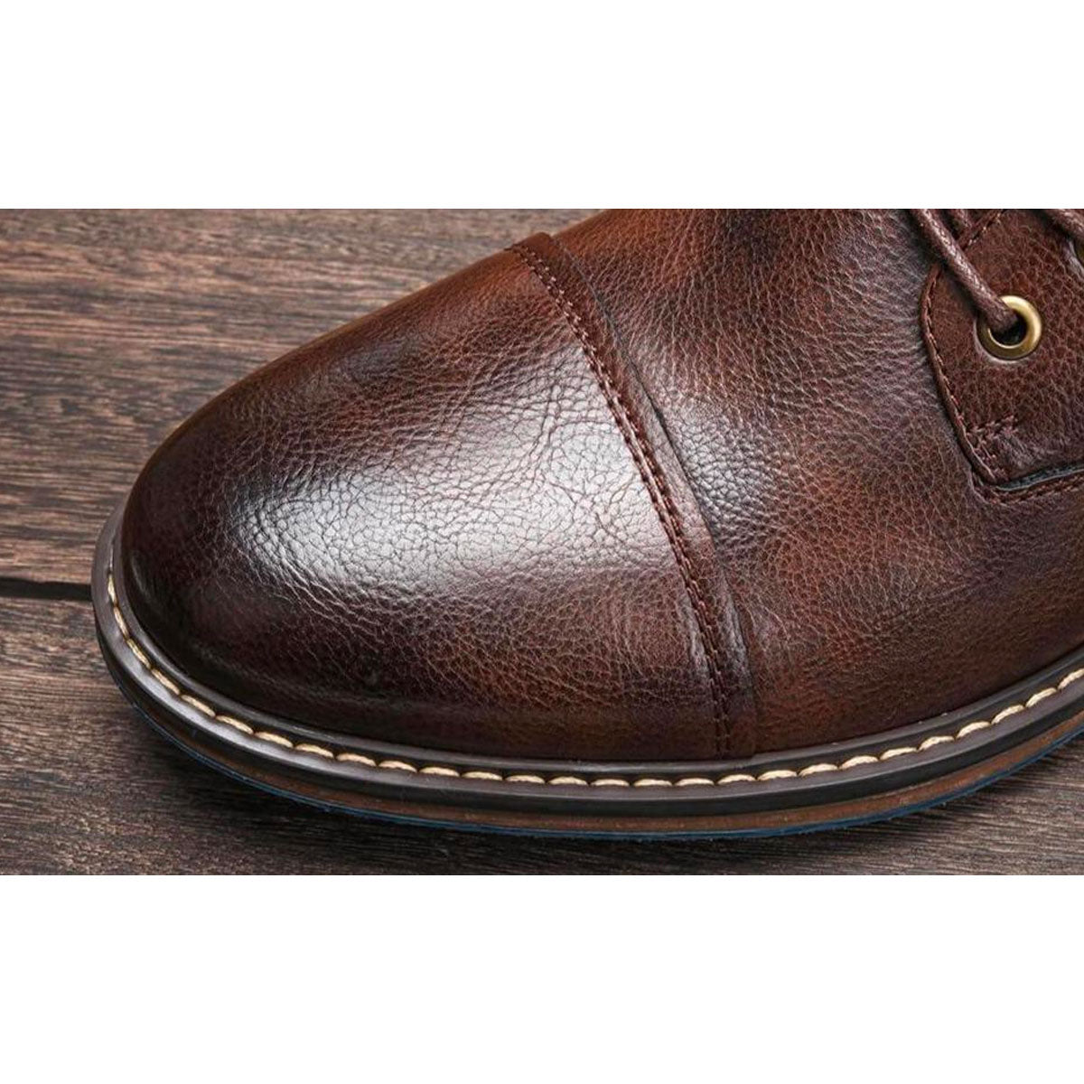 Vesterlund™ | Håndlavede premium læder Oxford støvler