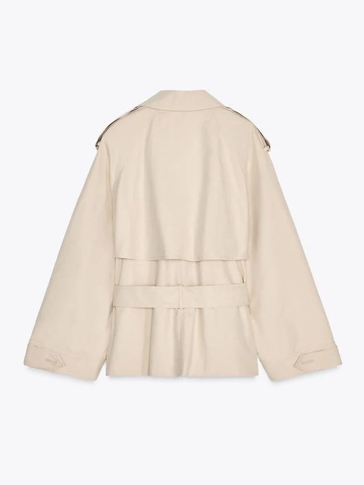 Melody™ | Løs Kort Trenchcoat