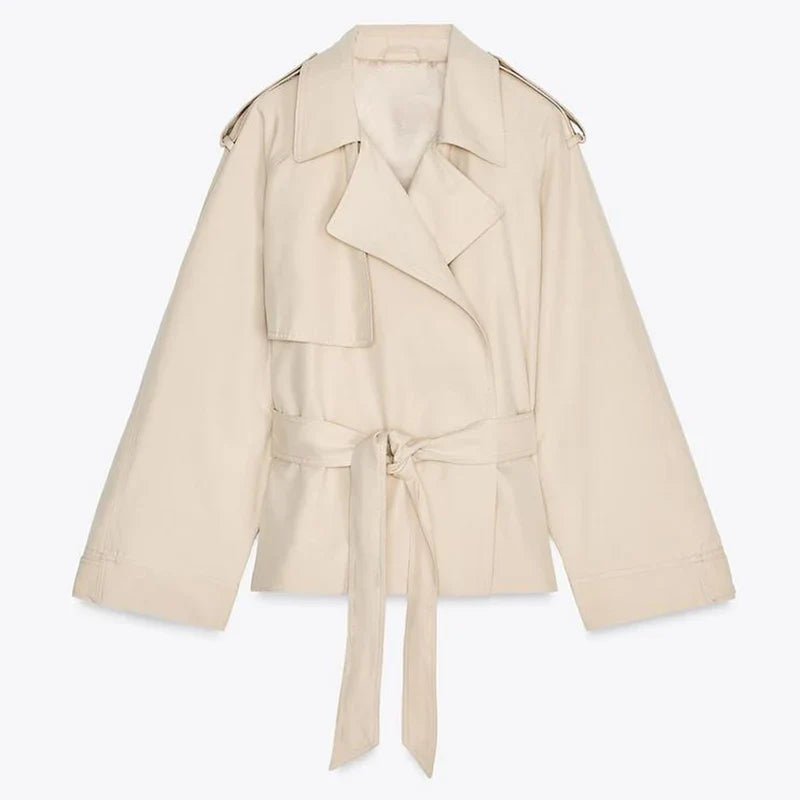 Melody™ | Løs Kort Trenchcoat