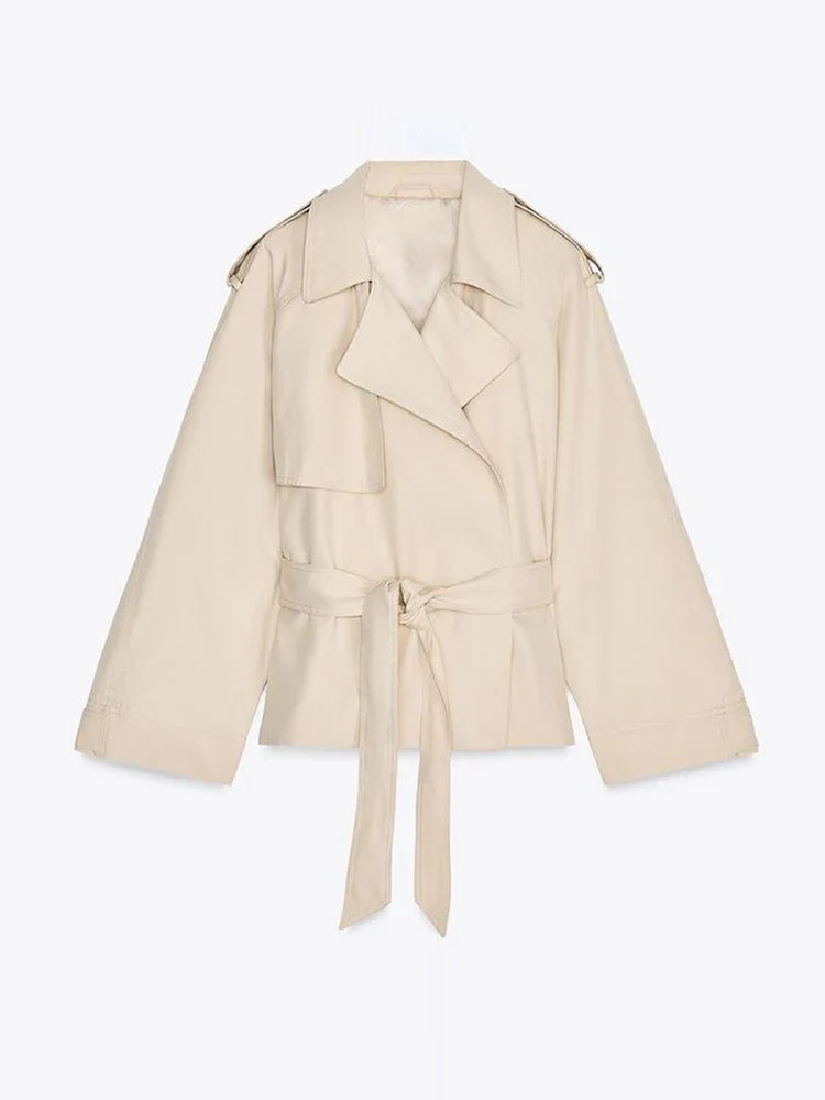 Melody™ | Løs Kort Trenchcoat