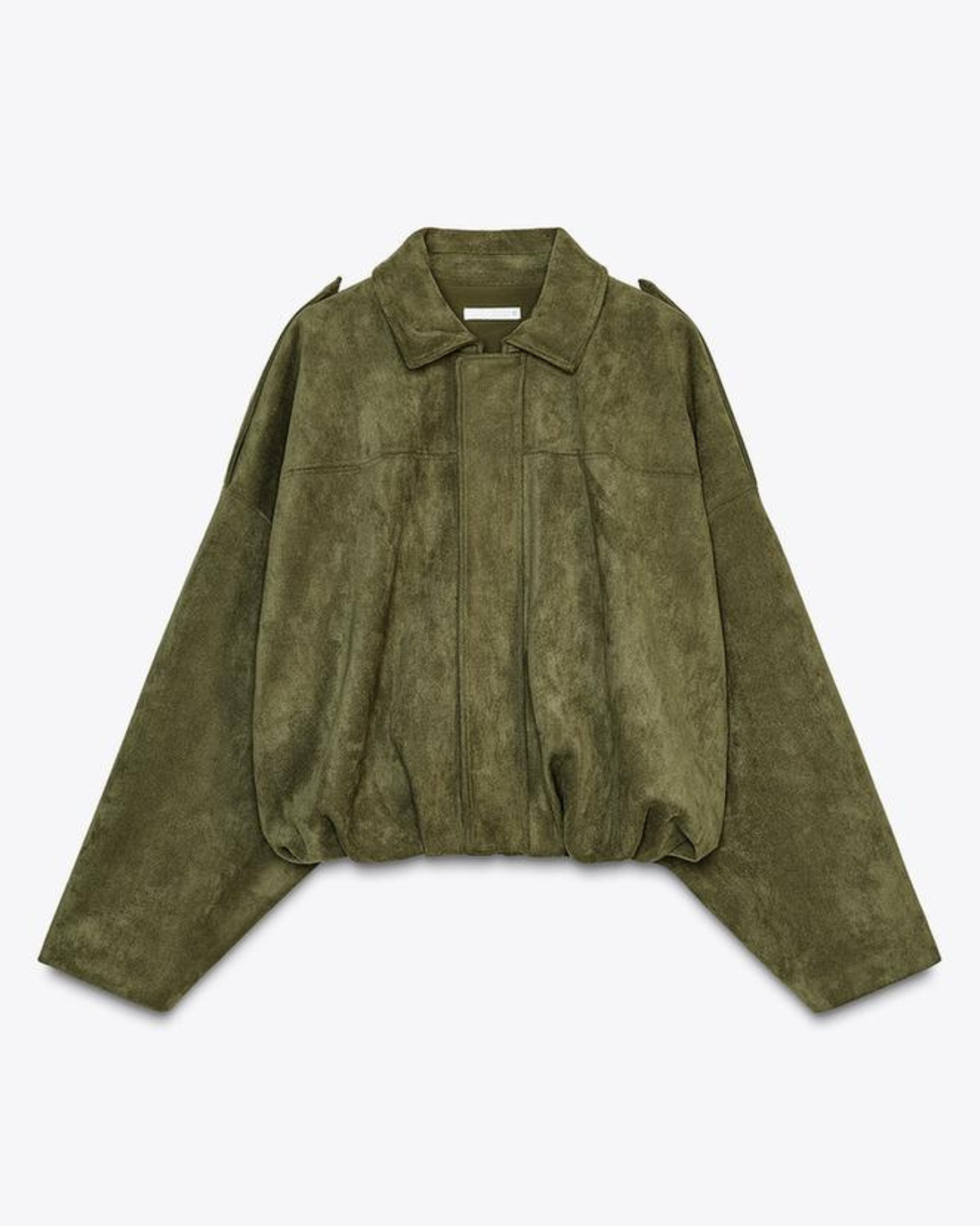 Mette™ | Suede Bomberjakke