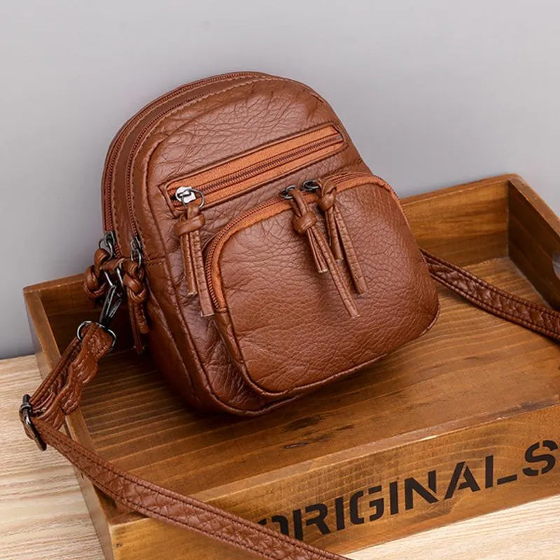 Ella™ - Elegant Læder Skuldertaske