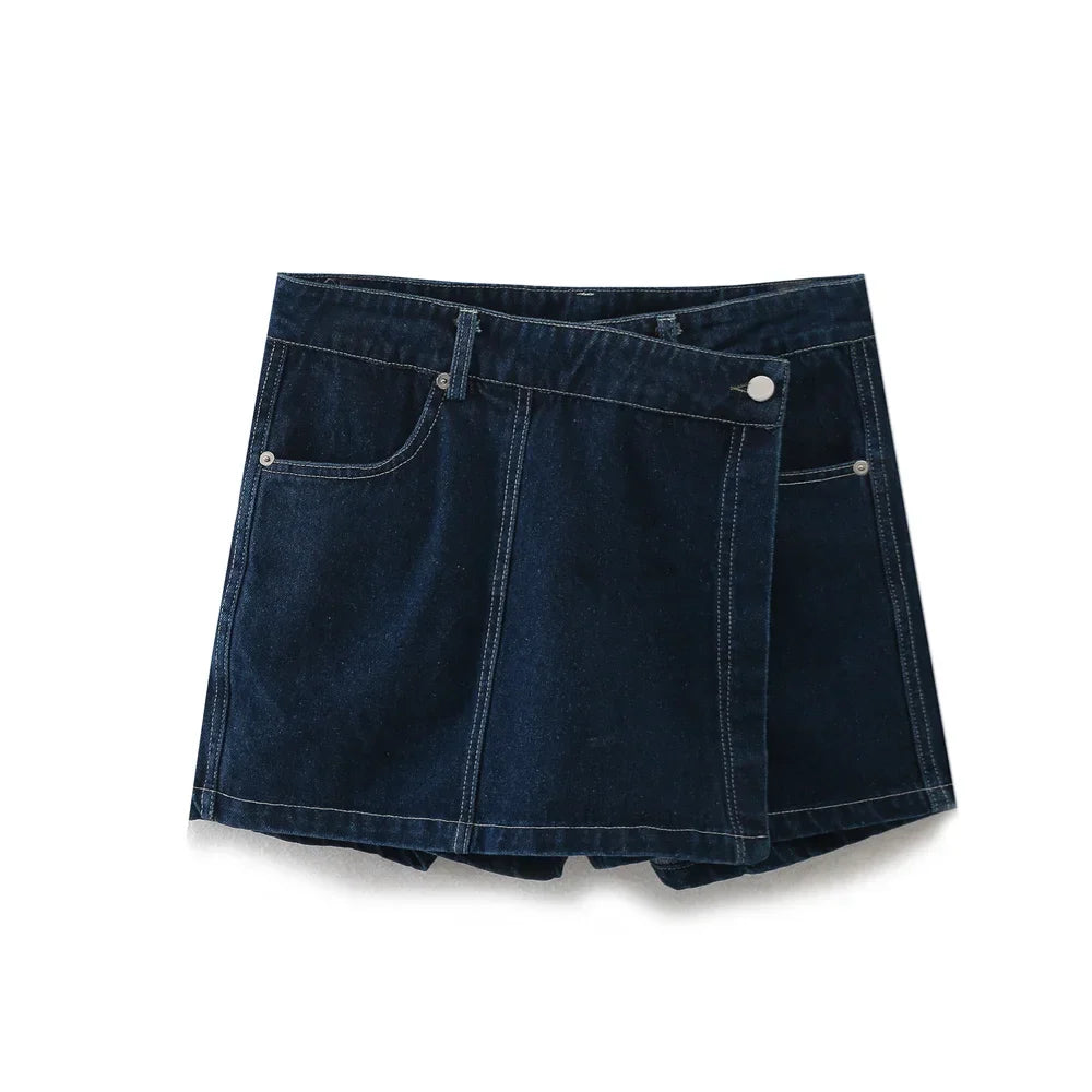 Maris™ | V-hals Denim Sæt